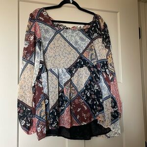 American Eagle Boho Blouse